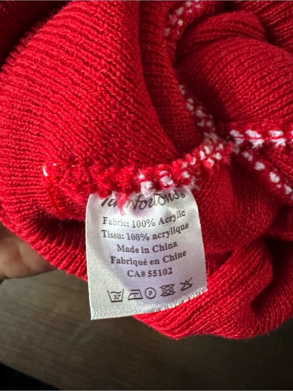 Tim Hortons Sidney Crosby #87 Kids Youth Pom Beanie Hockey Toque - Picture 4 of 4